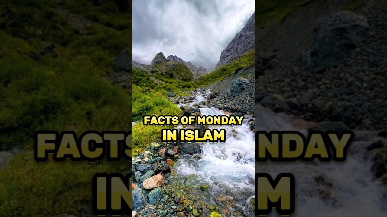 Facts Of Monday In Islam shorts ytshorts youtube islam subscribe Facts Of Monday In Islam shorts ytshorts youtube islam subscribe