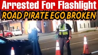 Tyrants Think Flashlight Is !llegal While They Run Unc0nst!tut!on@l Checkpo!nt (John Filax @rre$ted)