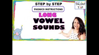 Easy Phonics Lesson 4: LONG Vowel Sounds Il Learn Phonics Il Teach Reading