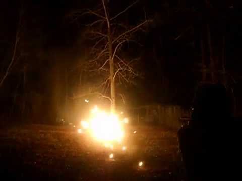 Dragons Breath 12 Gauge Shell At Night - YouTube