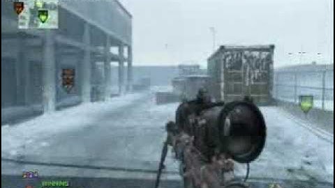 Call of Duty MW2: Search and Destroy - Sub Base. Intervention/Magnum. 10-1