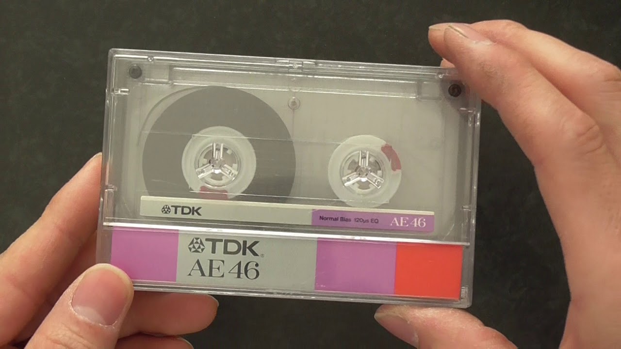 昔のカセットテープ TDK ティーディーケー 昭和レトロ 懐かしい assette tapes - YouTube