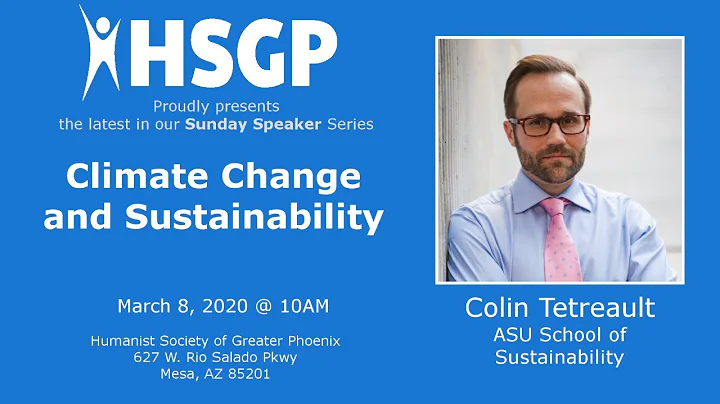 Climate Change and Sustainability Presented By Col...