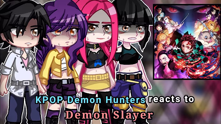 Kpop Demon Hunters reacts Demon Slayer || Part-1 || Angst! || KPDH X KNY || 