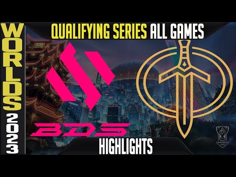 BDS vs GG Highlights ALL GAMES | Worlds 2023 Qualifying Series | Team BDS vs Golden Guardians