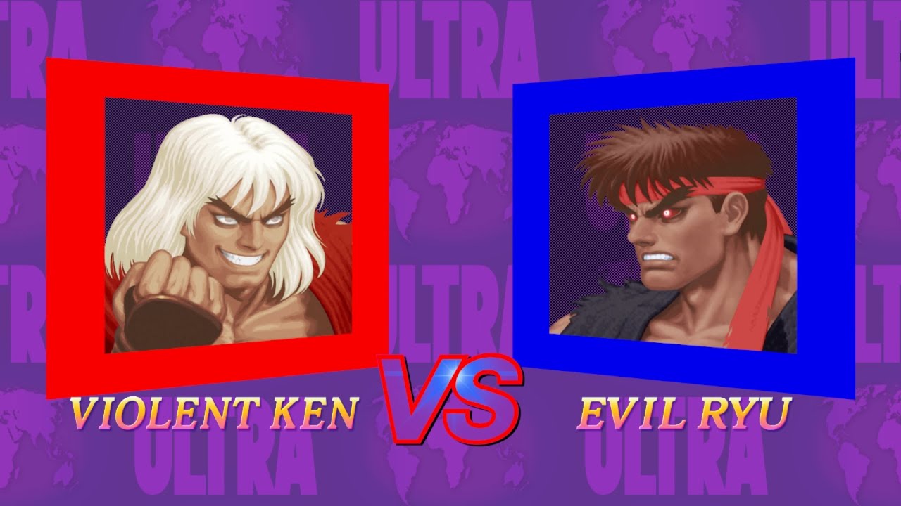Ultra Street Fighter II - RichterMasters (Violent Ken) vs richterhayabusa (Evil Ryu)