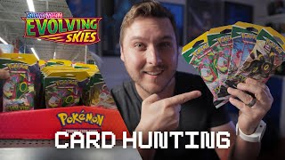 Can we FIND Evolving Skies in Stores?! (Pokemon Card Hunt)