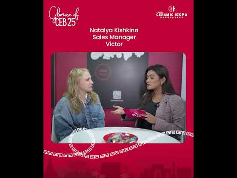 Insightful Perspectives by Natalya Kishkina | Ceramic Expo Bangladesh 2025 | BCMEA