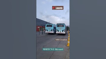 E-Shivneri by MSRTC Pune - Thane #luxurybus #shortsfeed #shorts #ebus #lonavala