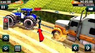 Chained Tractor Bus Towing Duty Android Gameplay screenshot 5