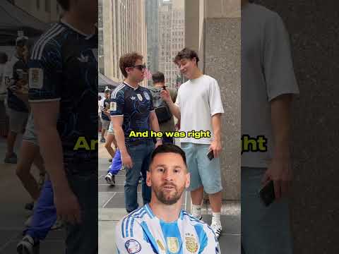Can I Find an Argentina Fan Who's Favourite Player ISN'T Messi? 🇦🇷