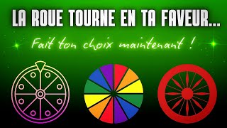 THE WHEEL FINALLY TURNS! 🌈✨🎁 #guidance #tarotreading #tarot #mariecartomancieetcompagnie 🧙‍♀️🐱
