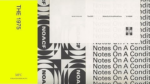 The 1975 - Notes On A Conditional Form (Mensaje traducción)