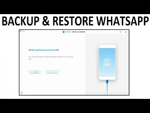 Download dr.fone - backup & restore (ios): https://goo.gl/rzktny in this video tutorial i'll show you how to and whatsapp messages pho...