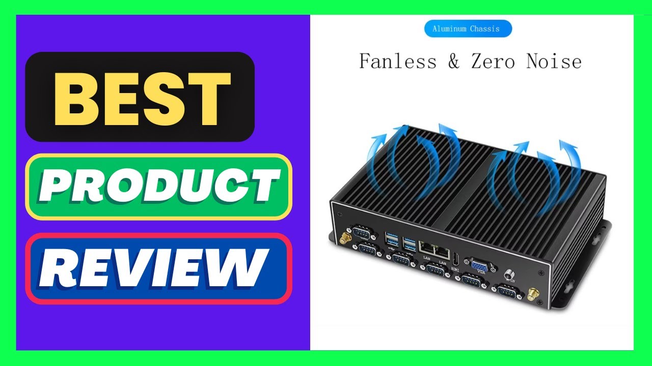 Mini Industrial PC Fanless Dual LAN 6*COM 4G LTE Core