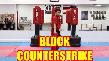 KARATE for Beginners - Lesson 11 / Block and Counter Strike