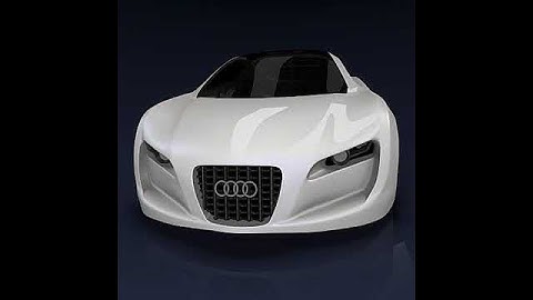 3D Model of Audi rsq concept Review