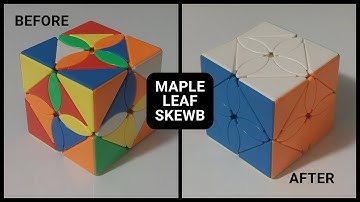 My Solve of the Maple Leaf Skewb