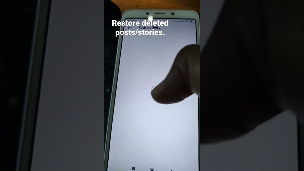 Restore Deleted Insta Posts Stories 
