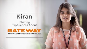 Kiran BCA (2019-22) Sharing Experiences About Gateway Institute of Engineering & Technology