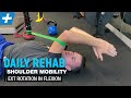 Shoulder External Rotation Mobility in Flexion | Tim Keeley | Physio REHAB