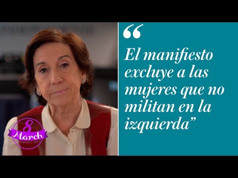 Victoria Prego y el partidismo del manifesto de la huelga feminista