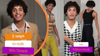 3 Ways to Style 90's Trend | With William E | #Zalando screenshot 3