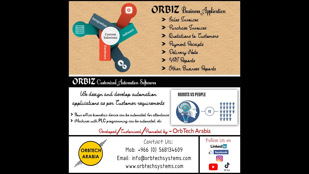 Orbiz Alpha Version 1.1.7 (Customized Software Business Solutions- E ...