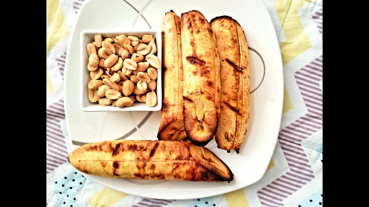 Oven Baked Sweet Plantain | Ghana Street Food - YouTube