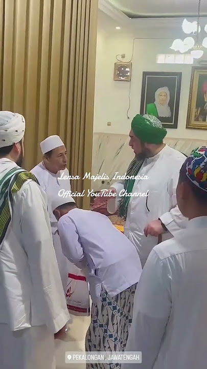Syaikh Awn Al Quddumi (Yordania) Sowan Maulana Habib Luthfi bin Yahya