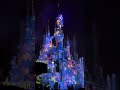 Disney PRINCESS Castle LIT UP AT NIGHT #shorts #disneyland #disneyprincess-