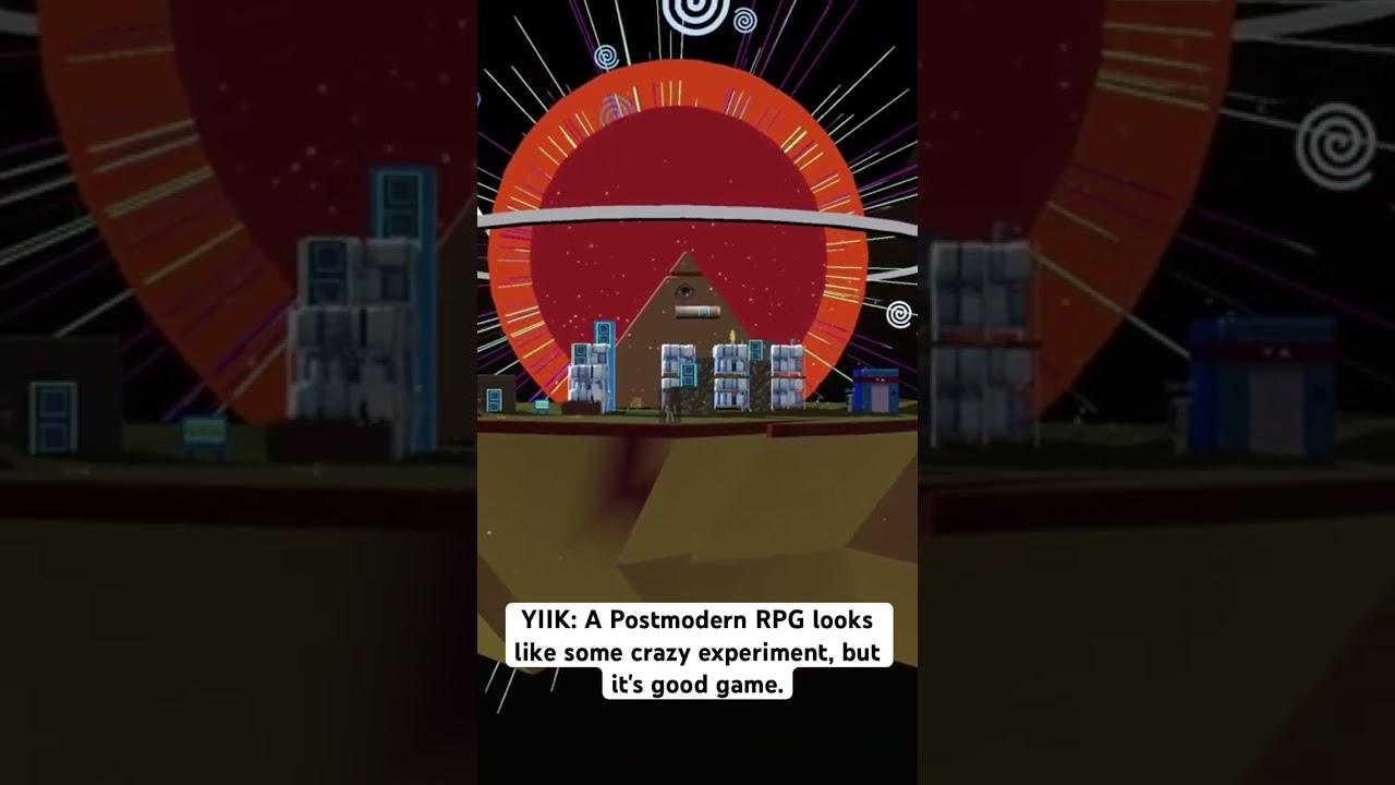 YIIK: A Postmodern RPG. It's a visually refreshing game. 
