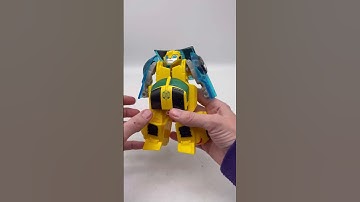 Transformers Playskool Heroes Rescue Bots Energize Bumblebee Action Figure How to transform #shorts