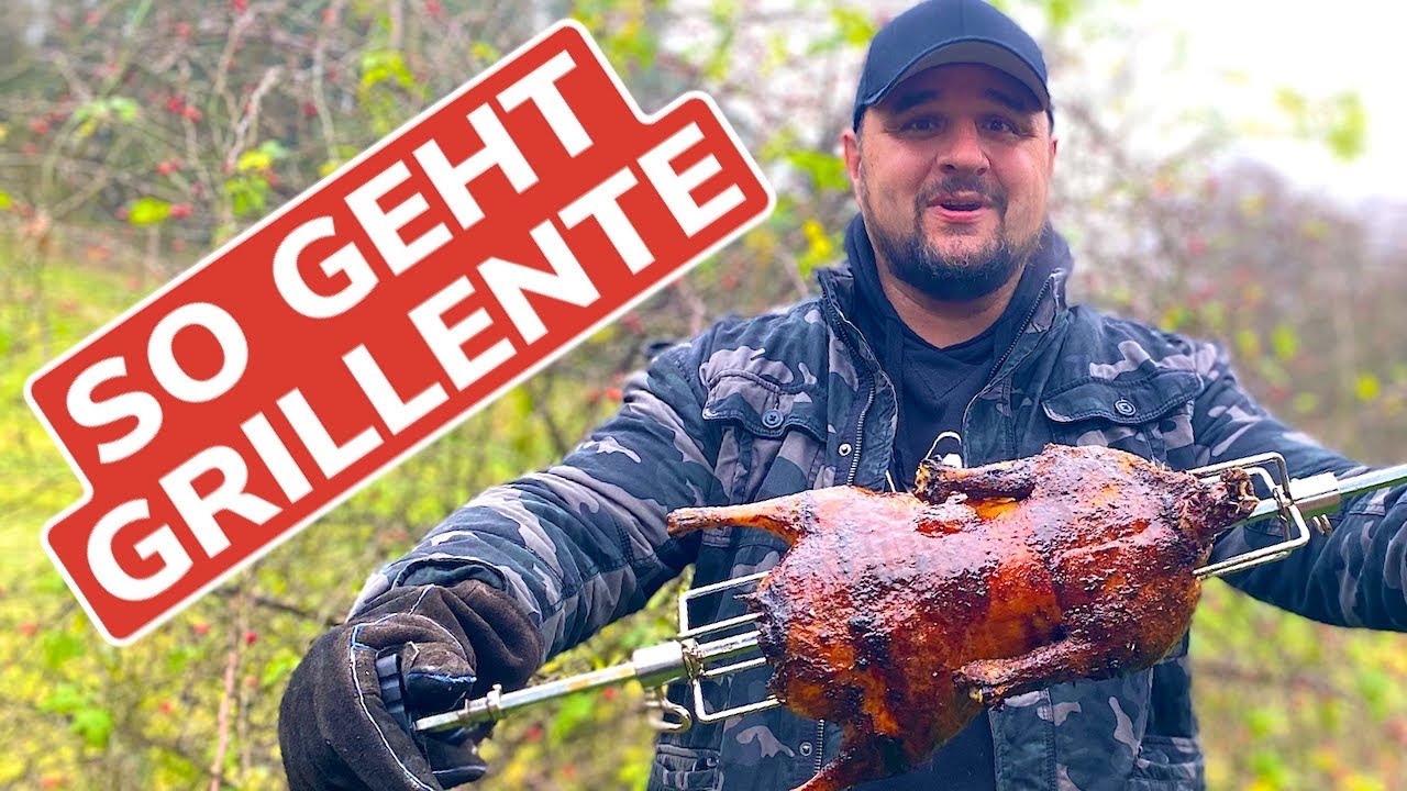 🎄🦆🔥 WEIHNACHTSENTE vom GRILL - ganz einfach ENTE GRILLEN --- Klaus grillt
