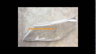 Mitsubishi Outlander 2 Headlight Plastic lens Cover Lenses Broken Replacement