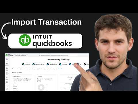 How To Import Existing Transactions To A Project In Quickbooks Online ...
