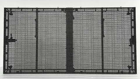 NSELED High Transparency P3.9 Rental Transparent LED Display with curve lock details