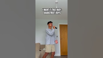 Thumbnail of I WANT IT THAT WAY - BACKSTREET BOYS KARAOKE #karaoke #backstreetboys