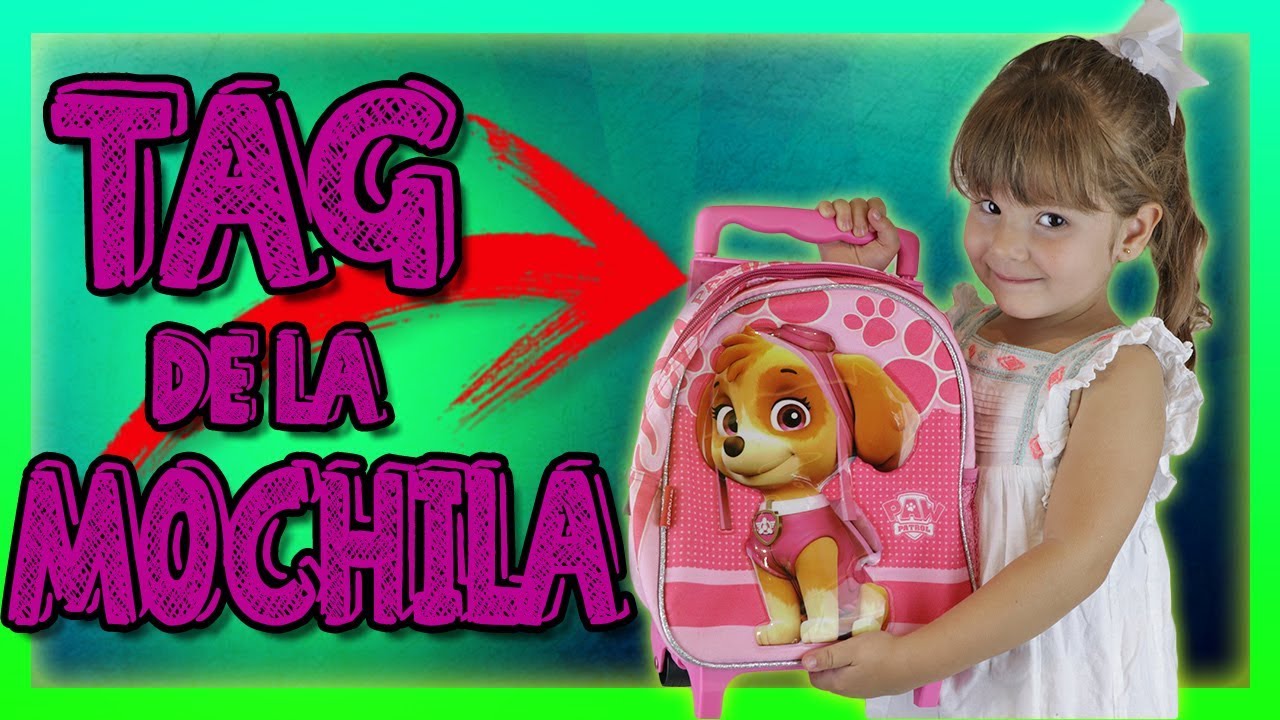 🤓QUE HAY DENTRO DE MI MOCHILA *NUEVA*🤓TAG DE LA MOCHILA 2019