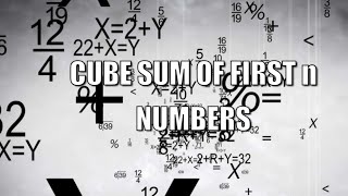 Famous Day 7/50 ~ CUBE SUM OF FIRST n NUMBERS IN PYTHON #50dayscodechallengeinpython Net Worth