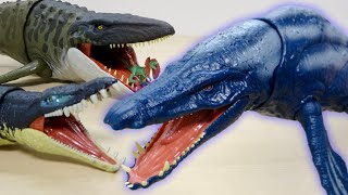 海棲爬虫類フィギュアの進化!希少種ブラカウケニウス【マテル ジュラシック・ワールド】 迫力のサウンド・ライトギミックを徹底レビュー!