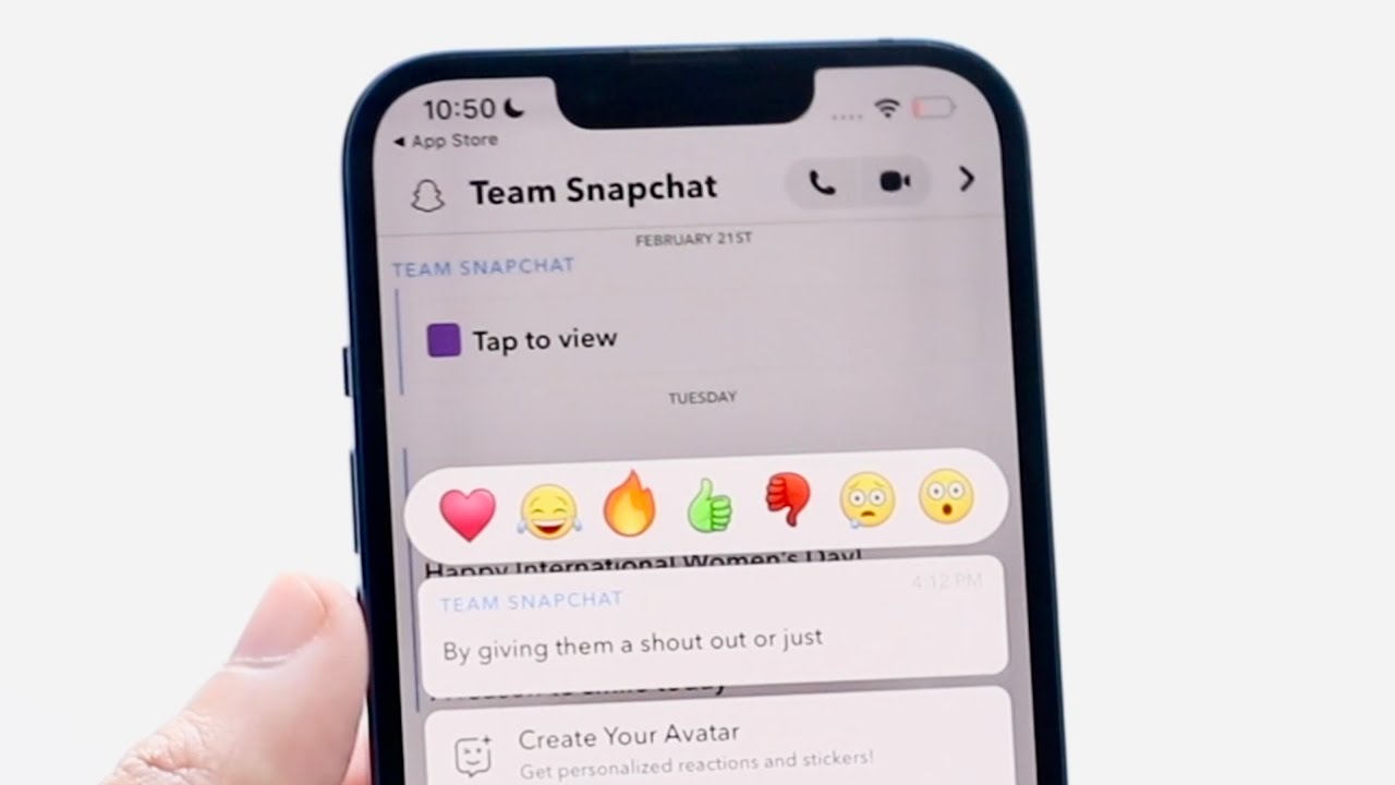 How To React To A Snapchat Message 2022 YouTube How To React To A Snapchat Message 2022 YouTube