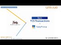 Basic TCS Transaction in TallyPrime
