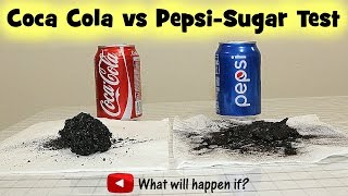 Coca Cola vs Pepsi-Sugar Test (Speedy)