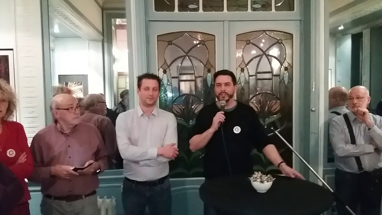 Vernissage de l'expo " Charleroi en photo"