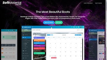 Soft Material Education - Bootstrap Admin Dashboard Template