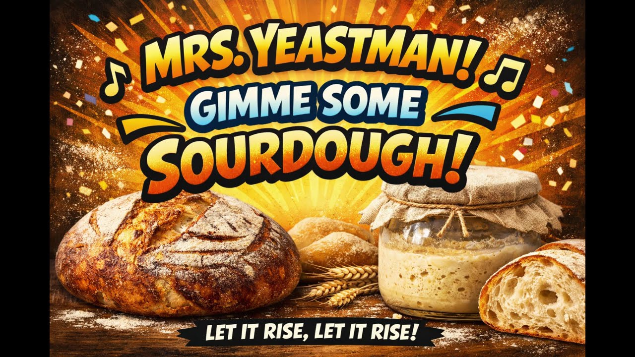 Mrs. Yeastman Gimme Some Sourdough! (Official Audio)