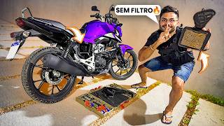 TIREI O FILTRO DA MOTO DA JAMILLY SEM ELA SABER