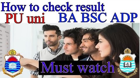 how to check ba BSC result 2021 Punjab university. Punjab university ba part 2 result 2021. pu resul
