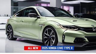 Представляем Honda Civic Type R 2025 года: еще чудеснее, чем когда-либо!
